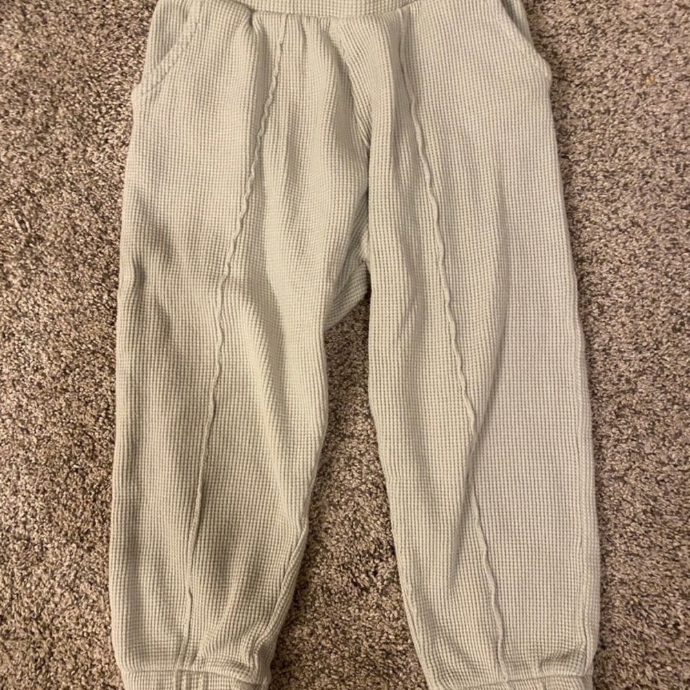 Zara Kids Waffle Knit Pants